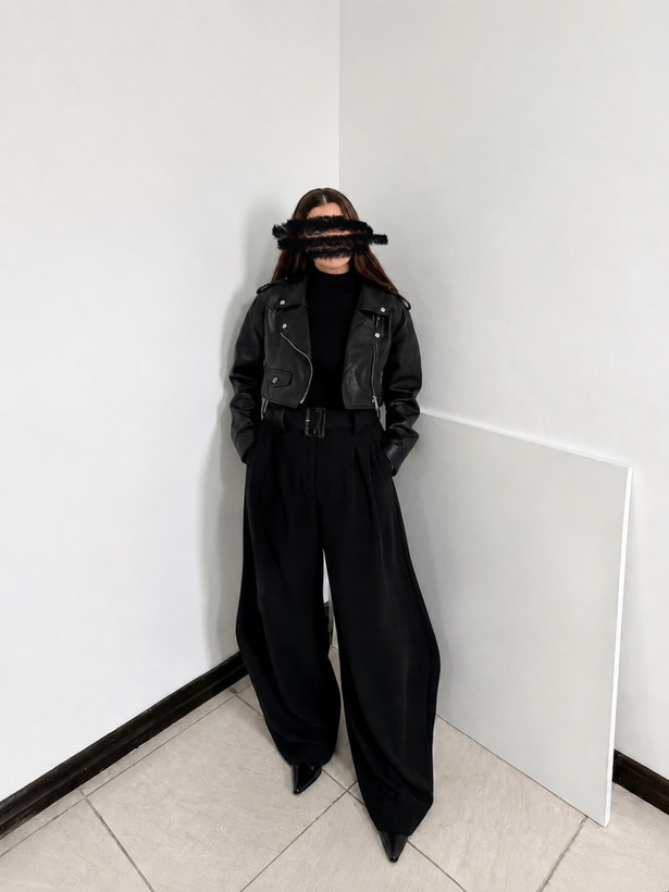 شلوار خمره ای Savin 🖤