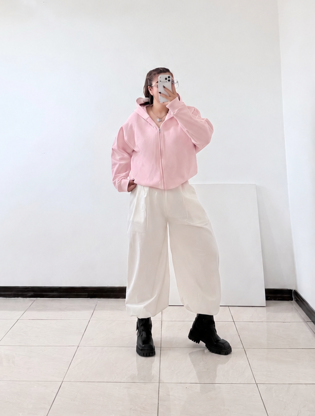 سوییشرت Luciano صورتی پودری💗